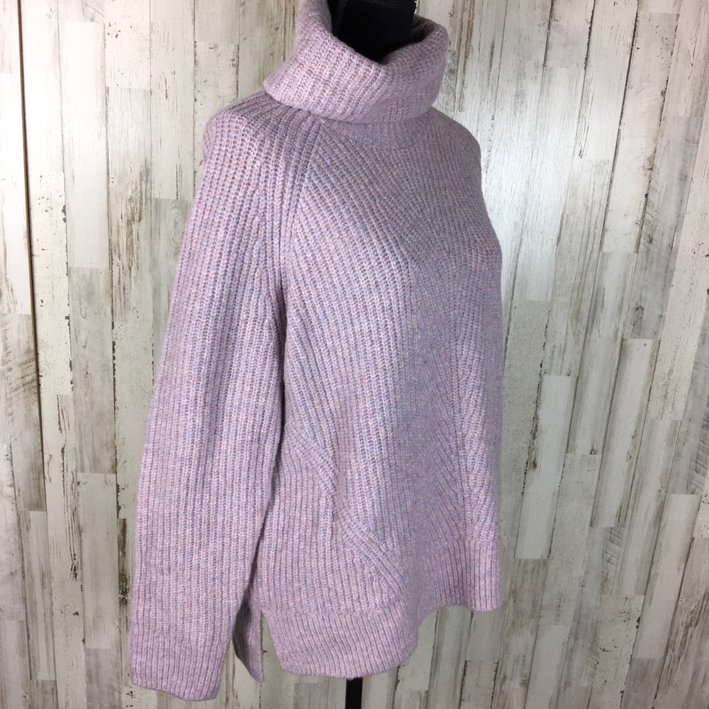 Madewell Mercer Turtleneck Sweater Coziest Yarn L - Picture 4 of 6
